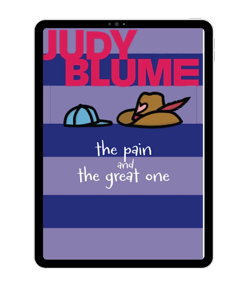 Judy Blume - The Pain and the Great One​ book cover