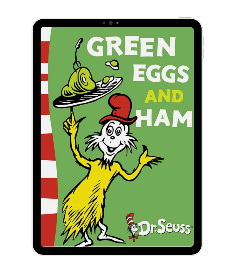 Dr Seuss - Green Eggs and Ham book cover