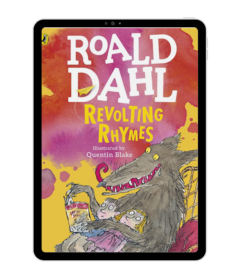 Revolting Rhymes by Roald Dahl book cover