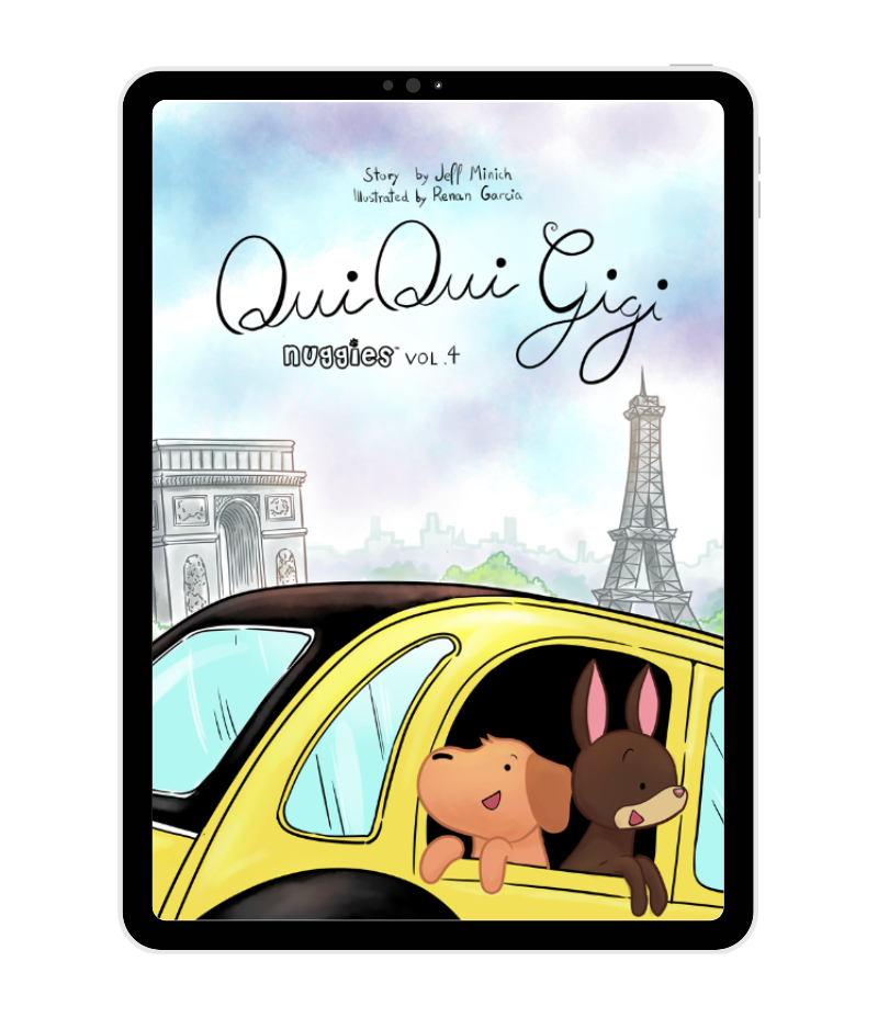 Oui Oui Gigi by Jeff Minich book cover