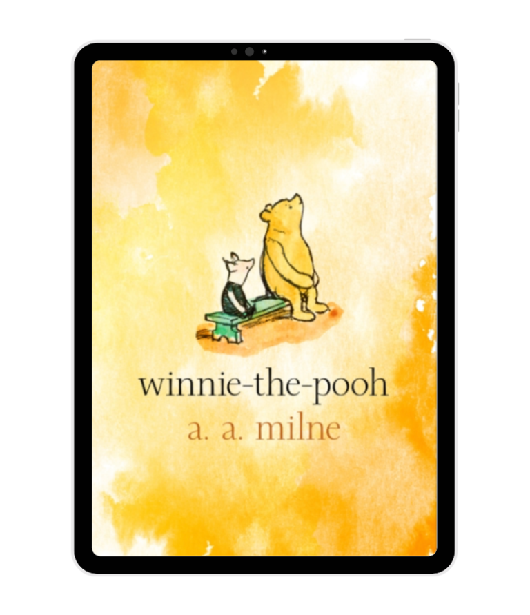 Winnie the Pooh by A. A. Milne​ book cover