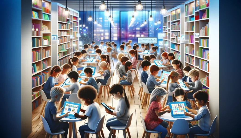 digital library strategically contribute to the school’s