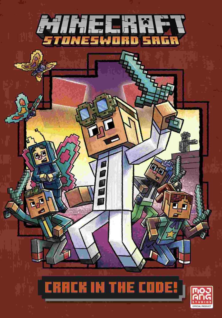 Minecraft Stoneword Saga 1 - Crack in the Code! Front Cover
