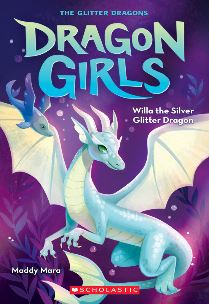 Dragon Girls 2 - Willa the Silver Glitter Dragon Front Cover