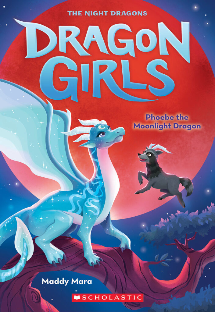 Dragon Girls 8 - Phoebe the Moonlight Dragon Front Cover