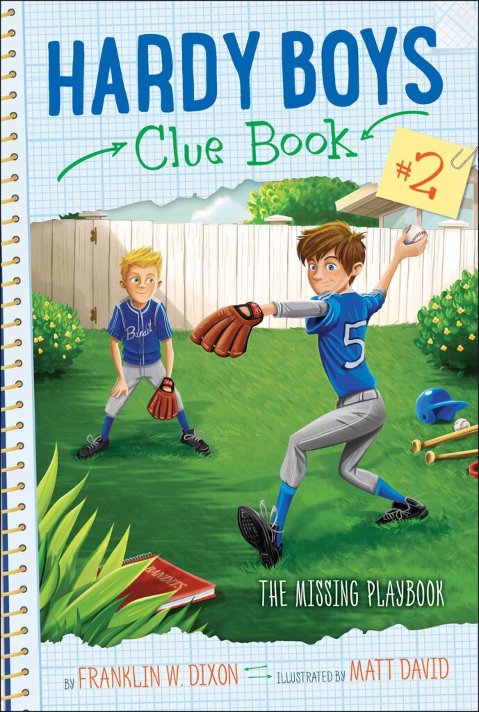 Hardy Boys Clue Book 02 - The Missing Playbook Front Cover