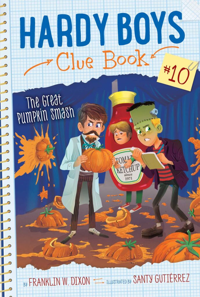Hardy Boys Clue Book 10 - The Great Pumpkin Smash Front Cover