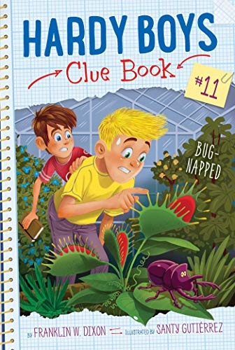 Hardy Boys Clue Book 11 - Bug-Napped Front Cover