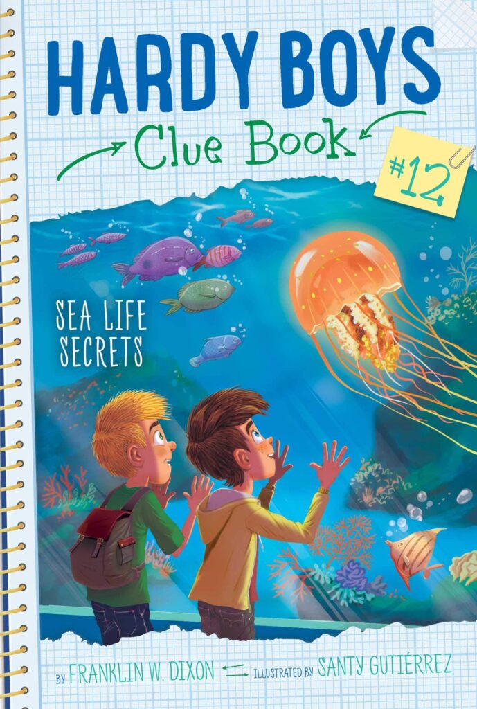 Hardy Boys Clue Book 12 - Sea Life Secrets Front Cover