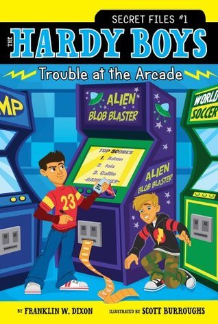 Hardy Boys Secret Files 01 - Trouble at the Arcade Front Cover