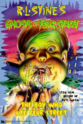 Goosebumps - The Boy Who Ate Fear Street Front Cover