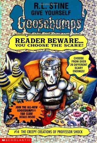Goosebumps - The Creepy Creations of Professor Shock Front Cover