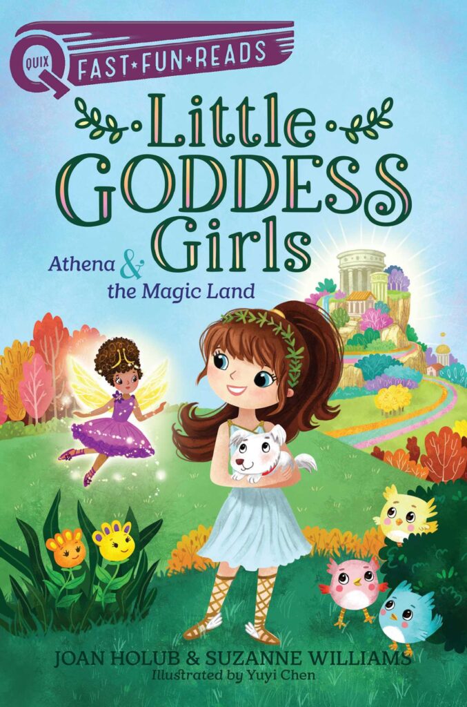 Little Goddess Girls 01 - Athena & the Magic Land Front Cover