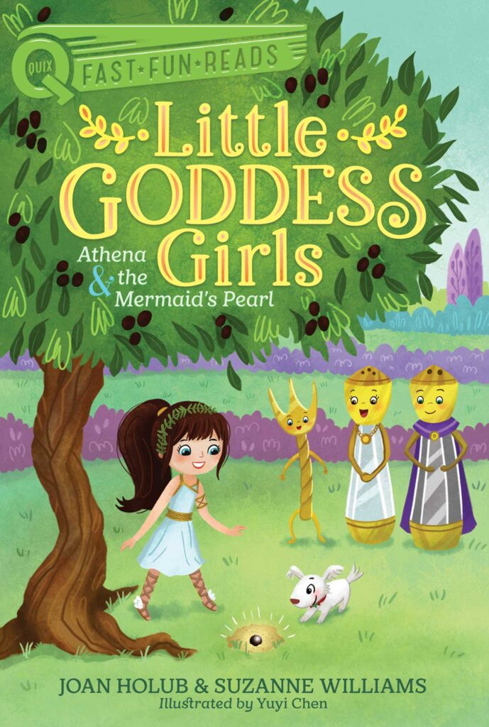 Little Goddess Girls 09 - Athena & the Mermaid's Pearl Front Cover