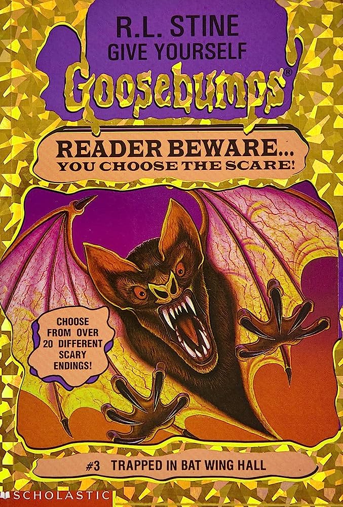 Goosebumps - Trapped in Bat Wing Hall Front Cover