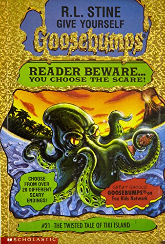 Goosebumps - The Twisted Tale of Tiki Island Front Cover