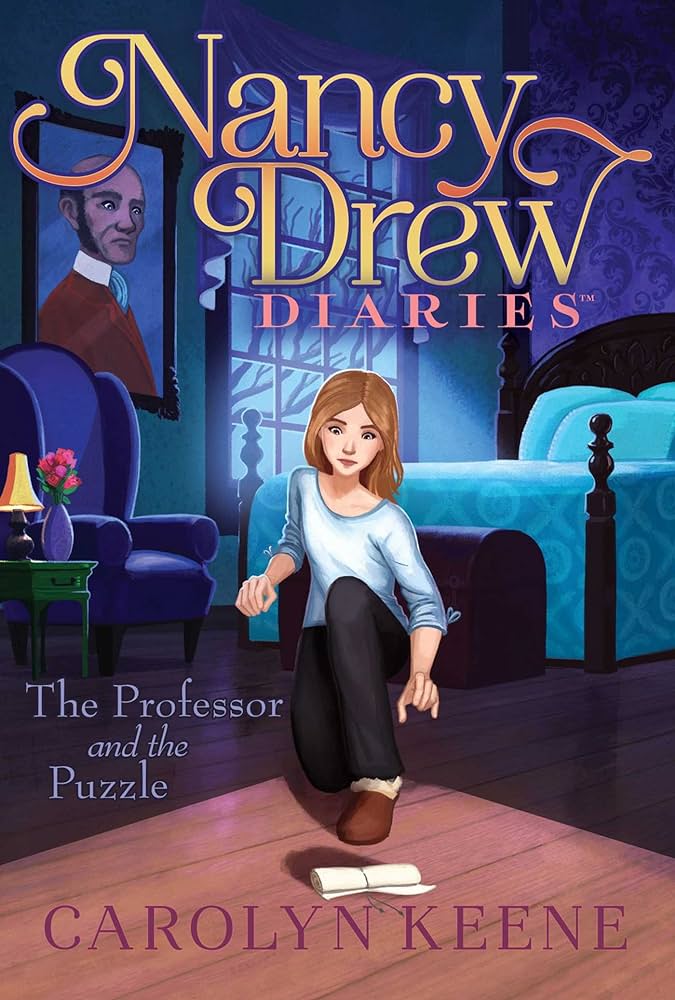 Nancy Drew Diaries 15: The Professor and the Puzzle Front Cover