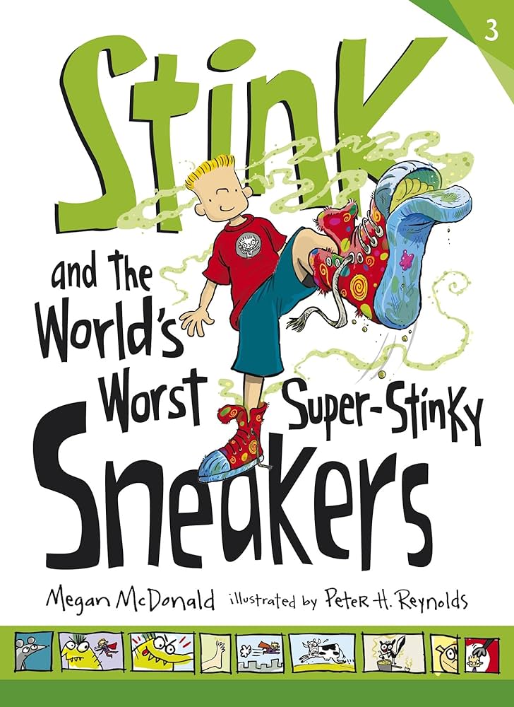 Stink and the World's Worst Super-stinky Sneakers Front Cover
