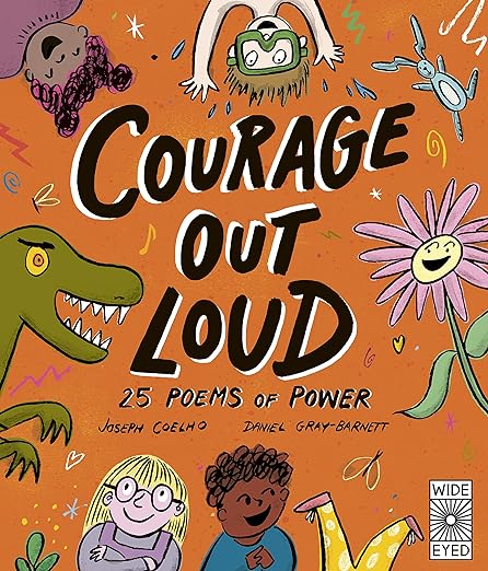 Courage Out Loud: 25 Poems of Power Front Cover
