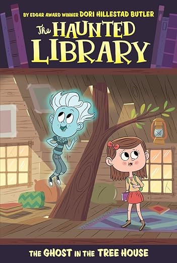 The Ghost in the Tree House (Haunted Library) Front Cover