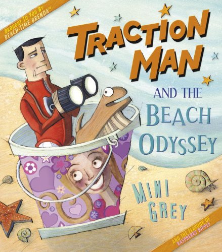 Traction Man and the Beach Odyssey Front Cover