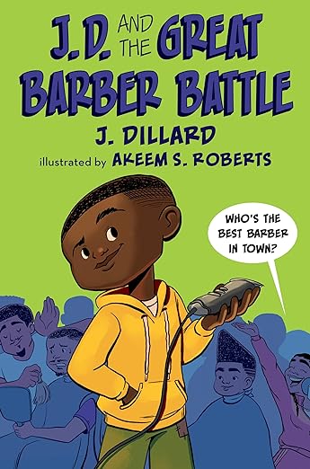 J.D. and the Great Barber Battle Front Cover