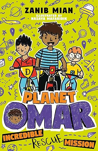 Incredible Rescue Mission: Book 3 (Planet Omar) Front Cover