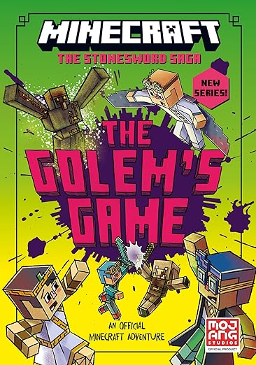 MINECRAFT: The Golems Game Front Cover