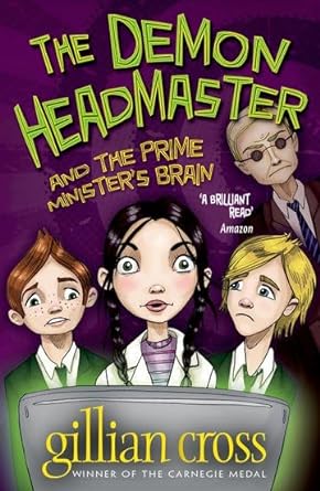 The Demon Headmaster and the Prime Minister's Brain Front Cover