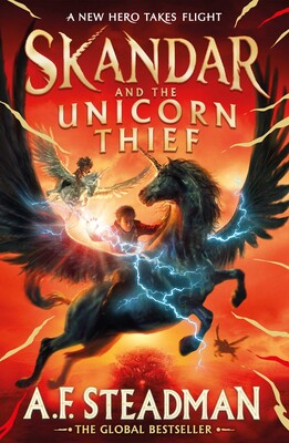 Skandar and the Unicorn Thief Front Cover
