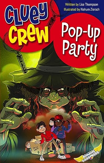 Pop-up Party (Cluey Crew Book 4) Front Cover