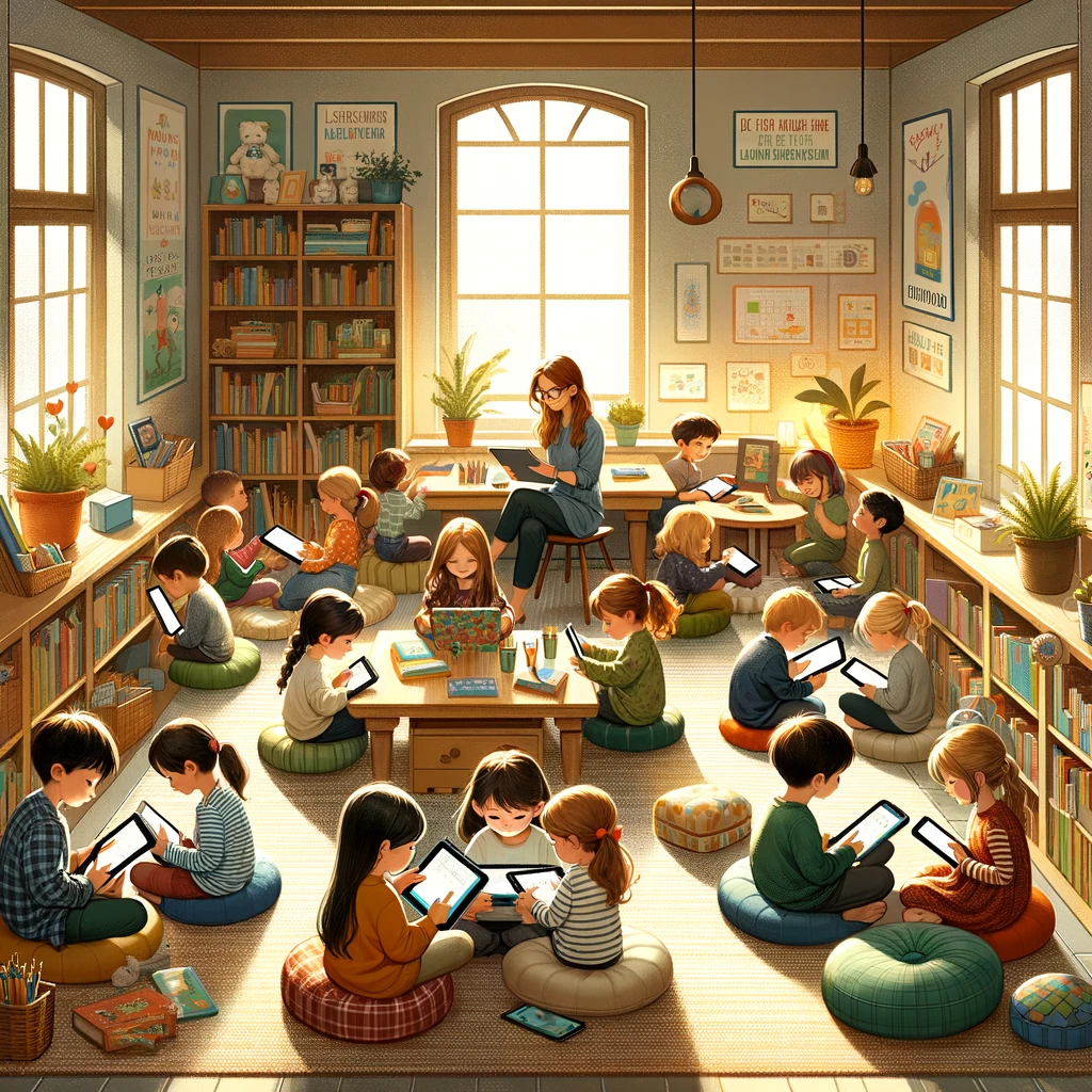 Interactive digital library for children - featured image